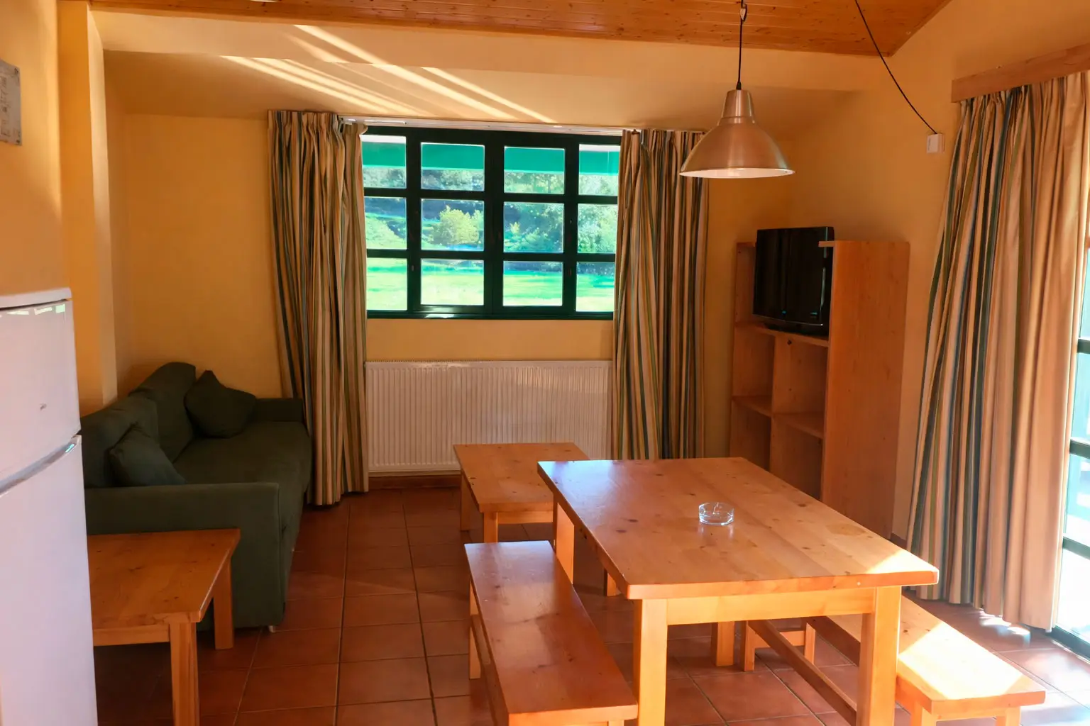 Comedor de los alojamientos familiares