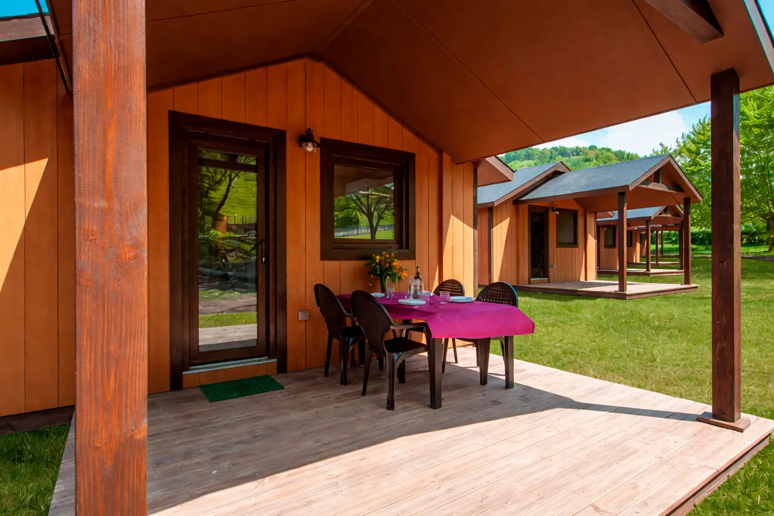 Bungalow Premium porche cubierto